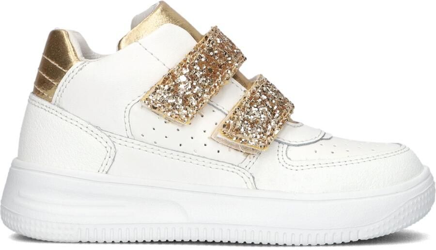 Ton & Ton Unisex Sneakers Helge Leren Lage sneakers Wit