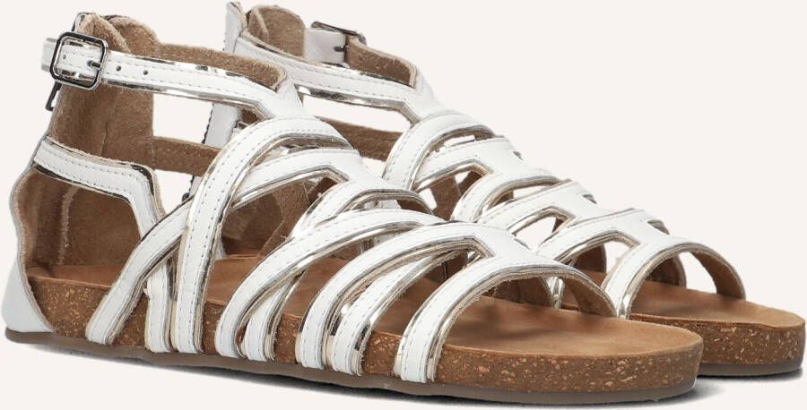 Ton & Ton Meisjes Sandalen Valentina Wit Leatherlook