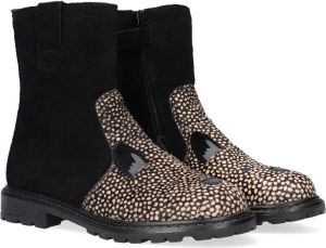 Ton & Ton Havanna Enkellaarsjes Enkelboots met rits Meisjes Zwart