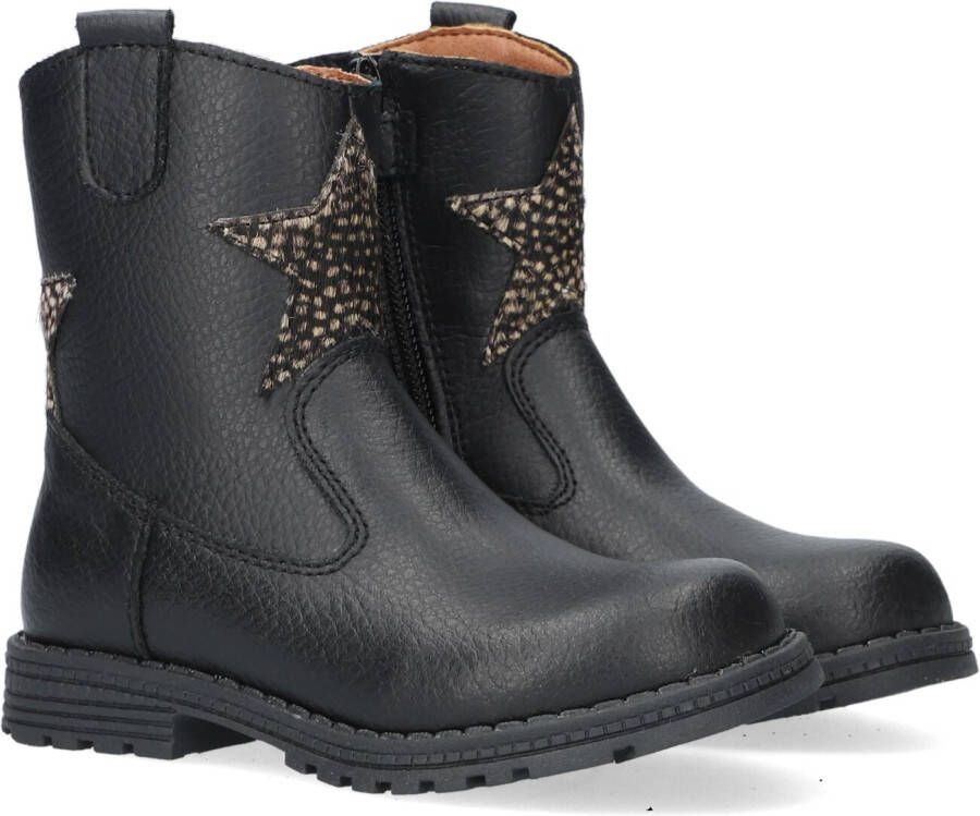 Ton & Ton Isabell Enkellaarsjes Enkelboots met rits Meisjes Zwart