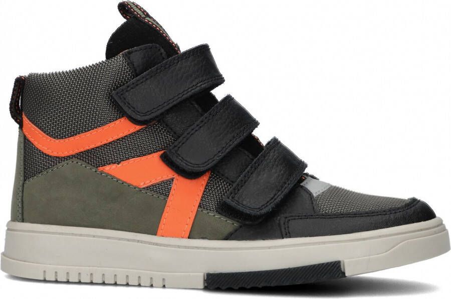 Ton & Ton Larsson Hoge sneakers Leren Sneaker Jongens Kids Zwart - Foto 2