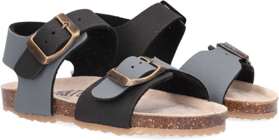 Ton & Ton Birk Sandalen Jongens Zwart