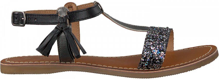 Ton & Ton Zwarte Sandalen Il112