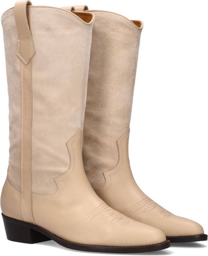 TORAL Cowboylaarzen Dames 12827 Maat: 38 Materiaal: Suède Kleur: Beige