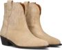 TORAL Enkellaarsjes Dames Puja Maat: 41 Materiaal: Suède Kleur: Beige - Thumbnail 1