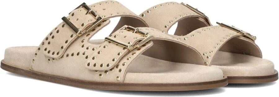 Toral Zand Slippers NorHeren Pasvorm Beige Dames