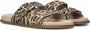 TORAL Slippers Dames Selma Maat: 38 Materiaal: Suède Kleur: Beige - Thumbnail 1