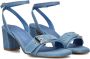 TORAL Sandalen Dames Melissa Maat: 41 Materiaal: Denim Kleur: Blauw - Thumbnail 1