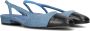 TORAL Slingbacks Dames Luisa Maat: 38 Materiaal: Leer Kleur: Blauw - Thumbnail 1
