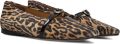 TORAL Ballerina Dames Josephine Ponyhair Bruin - Bruin