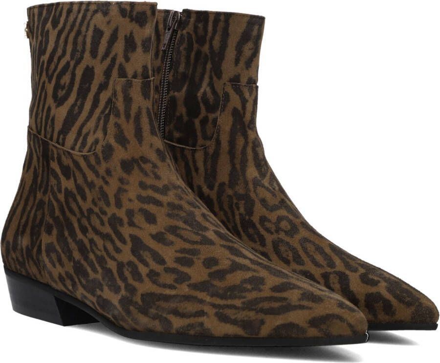 TORAL Enkellaarsjes Dames Belinda Maat: 42 Materiaal: Suède Kleur: Bruin