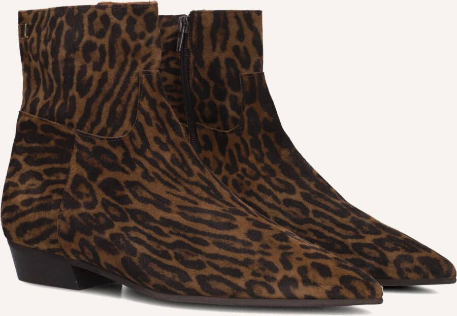 TORAL Enkellaarsjes Dames Belinda Maat: 40 Materiaal: Suède Kleur: Bruin