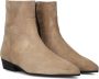 TORAL Enkellaarsjes Dames Belinda Maat: 38 Materiaal: Suède Kleur: Camel - Thumbnail 1