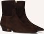 TORAL Enkellaarsjes Dames Irene Maat: 42 Materiaal: Suède Kleur: Bruin - Thumbnail 1