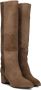 Toral 12776 Laarzen Suède Dames Taupe - Thumbnail 1