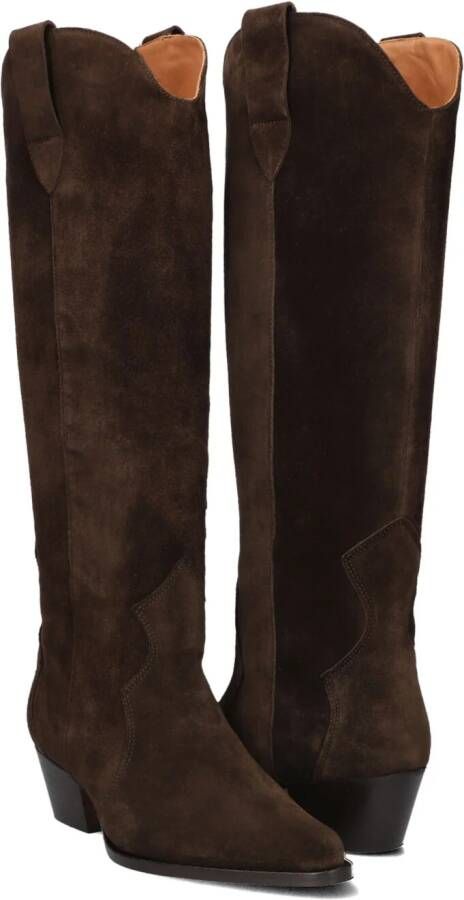 TORAL Cowboylaarzen Dames Indie Maat: 42 Materiaal: Suède Kleur: Bruin