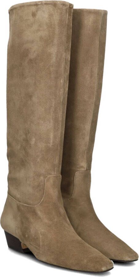 TORAL Hoge Laarzen Dames Sasha Maat: 39 Materiaal: Suède Kleur: Camel