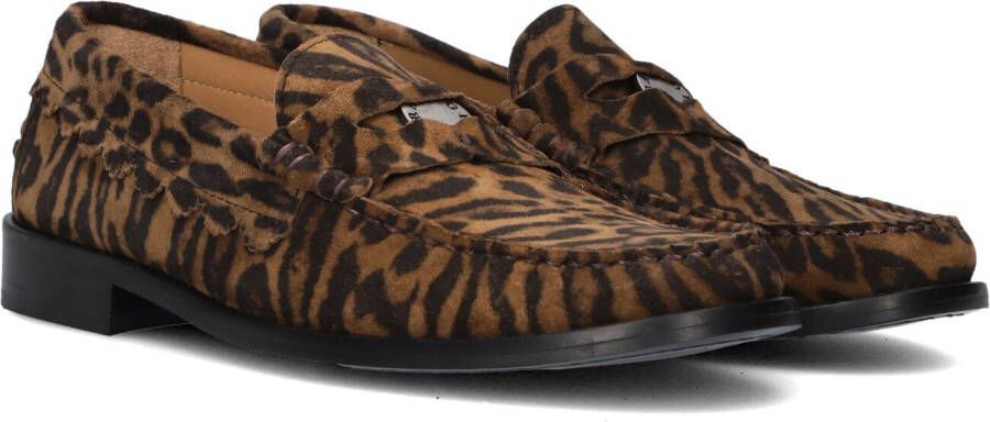 TORAL Loafers Dames Coin Maat: 36 Materiaal: Suède Kleur: Bruin