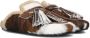 TORAL Pantoffels Dames Ariana Maat: 38 Materiaal: Ponyhair Kleur: Bruin - Thumbnail 1
