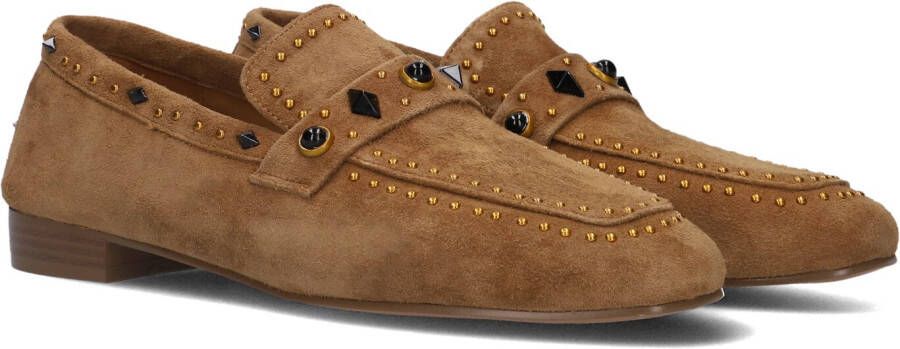 TORAL Camel Loafers Suzanna