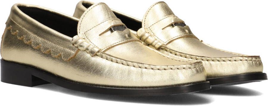 TORAL Loafers Dames Coin Maat: 38 Materiaal: Leer Kleur: Goud