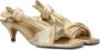 TORAL Sandalen Dames Sara Maat: 36 Materiaal: Leer Kleur: Goud - Thumbnail 1
