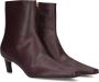 TORAL Enkellaarsjes Dames Erica Maat: 38 Materiaal: Leer Kleur: Paars - Thumbnail 1