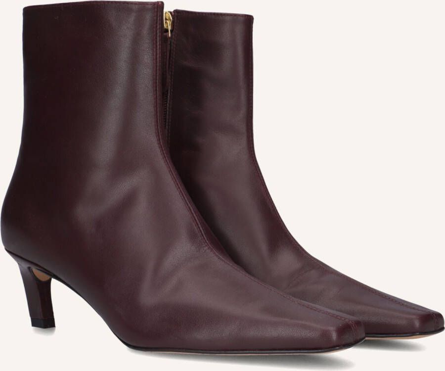 TORAL Enkellaarsjes Dames Erica Maat: 38 Materiaal: Leer Kleur: Paars
