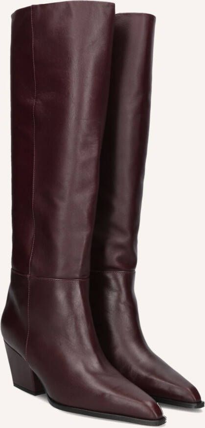 TORAL Hoge Laarzen Dames Dakota Maat: 41 Materiaal: Leer Kleur: Paars