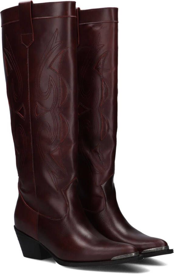 TORAL Cowboylaarzen Dames Miu Maat: 41 Materiaal: Leer Kleur: Rood
