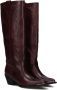 TORAL Cowboylaarzen Dames Miu Maat: 41 Materiaal: Leer Kleur: Rood - Thumbnail 1