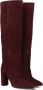 Toral Rode Hoge Laarzen Elegante Stijl - Thumbnail 1