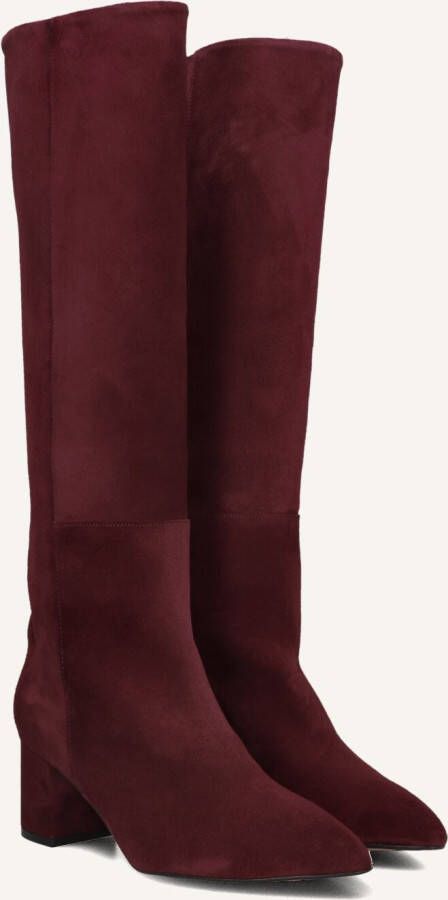 TORAL Hoge Laarzen Dames 12776 Maat: 38 Materiaal: Suède Kleur: Rood