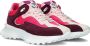 Toral Roze Lage Top Sneakers New Tech Multicolor Dames - Thumbnail 1