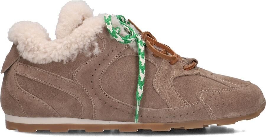 TORAL Lage Sneakers Dames Bosco Suède Beige