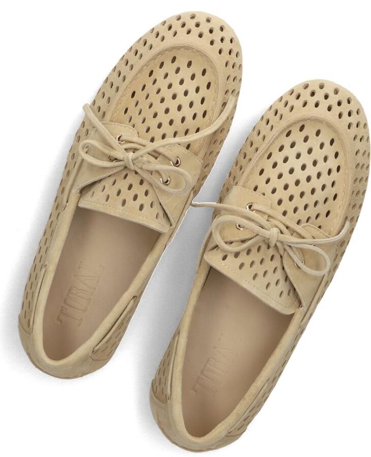 TORAL Veterschoenen Dames Karmel Maat: 40 Materiaal: Suède Kleur: Beige - Foto 2