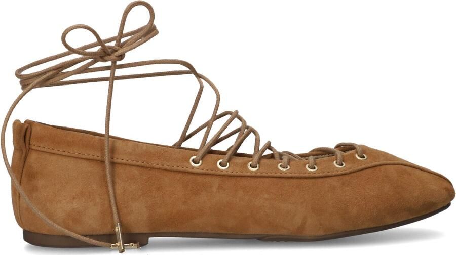 TORAL Ballerina Dames Janis Maat: 40 Materiaal: Suède Kleur: Camel - Foto 3