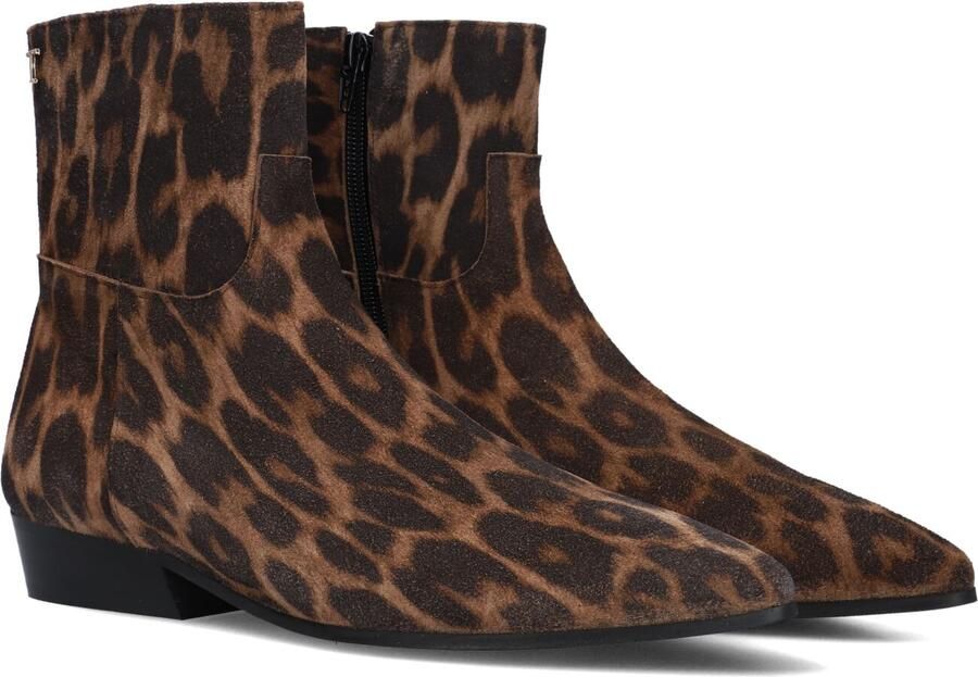 TORAL Enkellaarsjes Dames Belinda Maat: 35 Materiaal: Ponyhair Kleur: Bruin