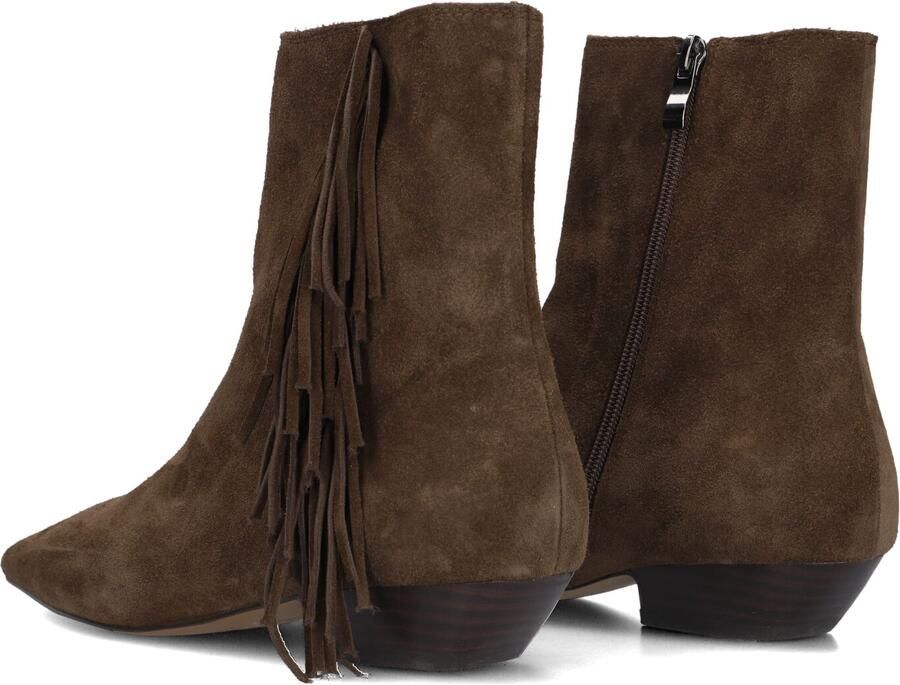 TORAL Enkellaarsjes Dames Linette Maat: 42 Materiaal: Suède Kleur: Taupe - Foto 2