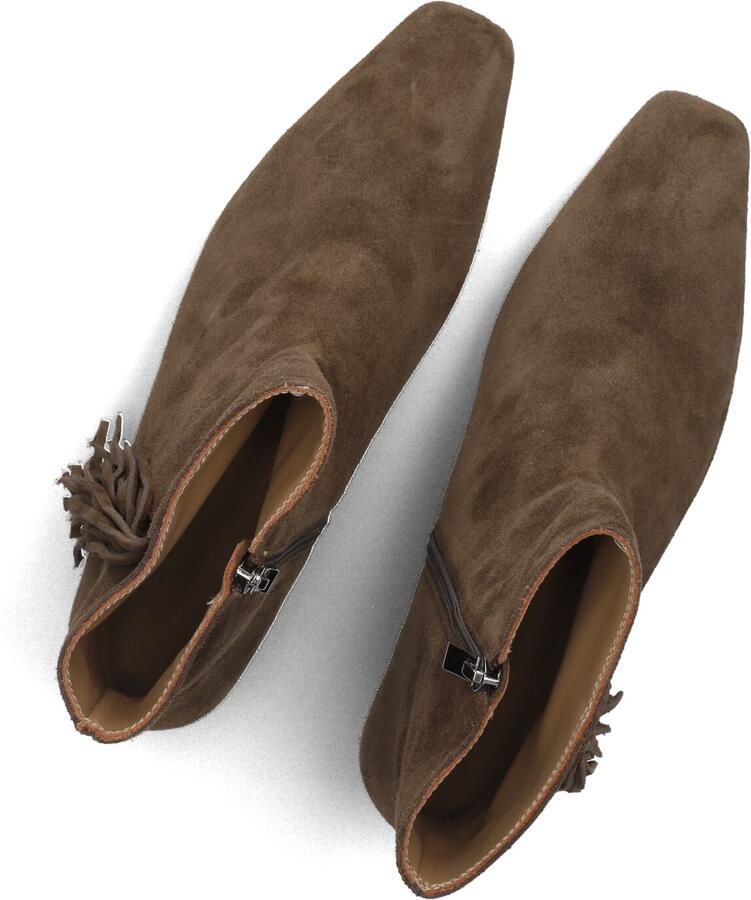 TORAL Enkellaarsjes Dames Linette Maat: 42 Materiaal: Suède Kleur: Taupe