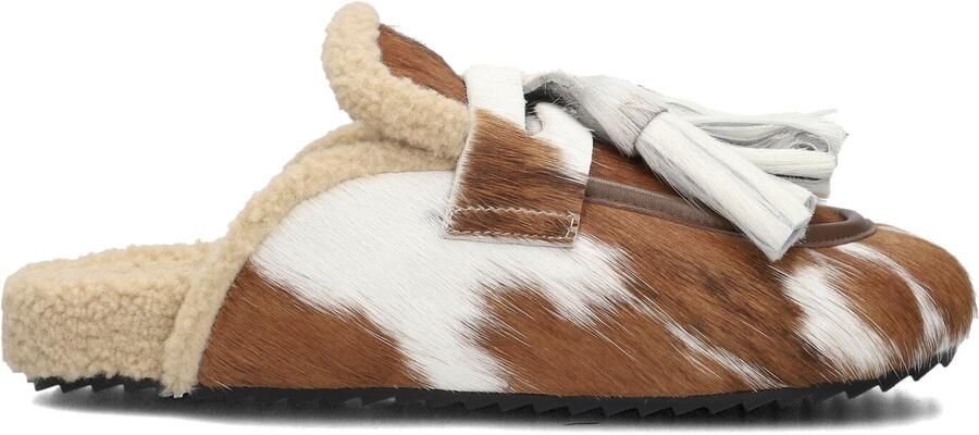 TORAL Instappers Dames Ariana Maat: 39 Materiaal: Ponyhair Kleur: Bruin - Foto 2