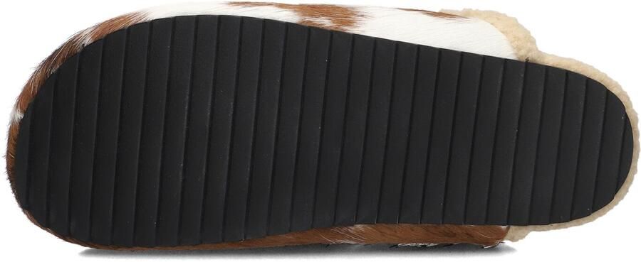 TORAL Instappers Dames Ariana Maat: 39 Materiaal: Ponyhair Kleur: Bruin - Foto 4