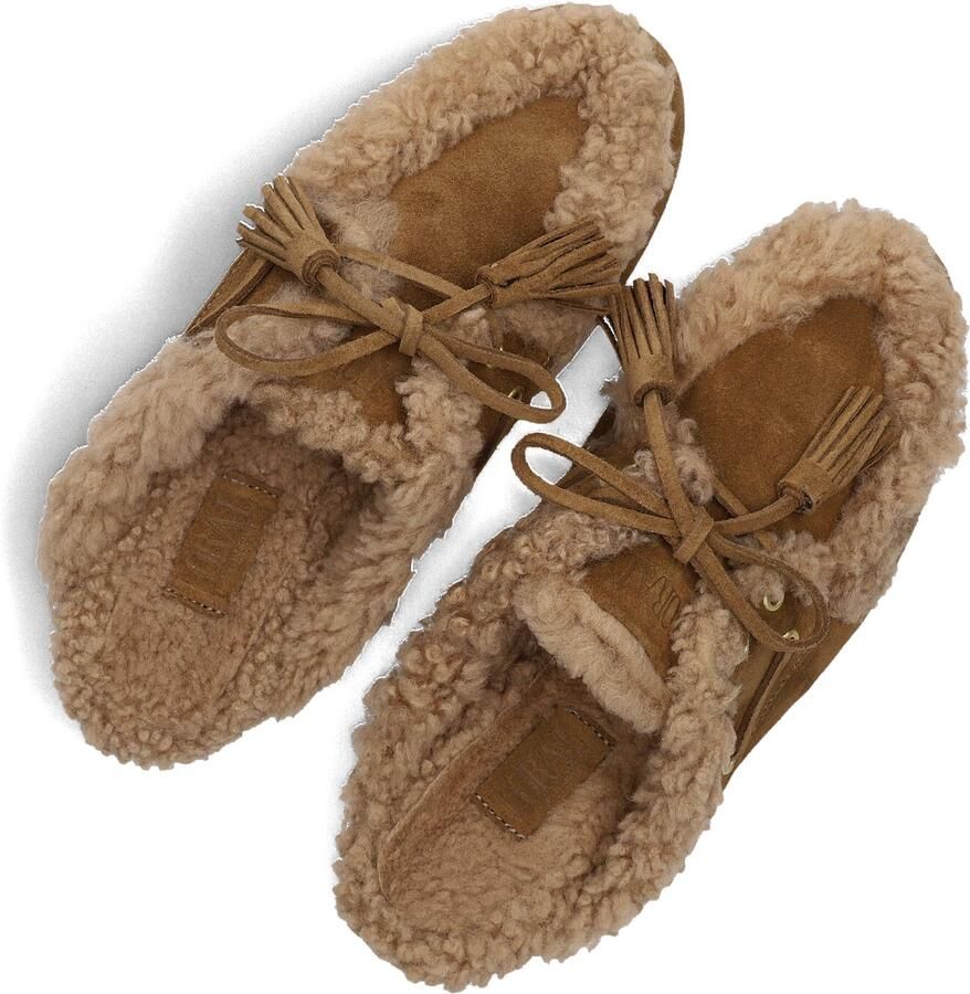 TORAL Instappers Dames Killian Fur Maat: 37 Materiaal: Suède Kleur: Camel - Foto 2