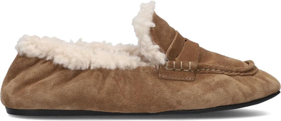 TORAL Loafers Dames Paige Suède Camel - Foto 3