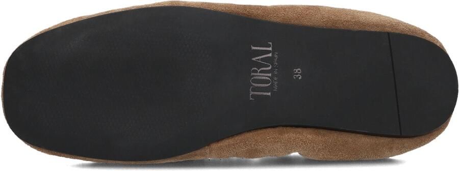 TORAL Loafers Dames Paige Suède Camel - Foto 4
