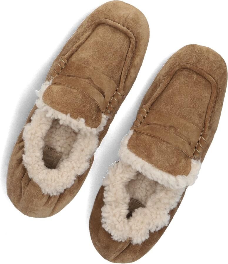 TORAL Loafers Dames Paige Suède Camel - Foto 2