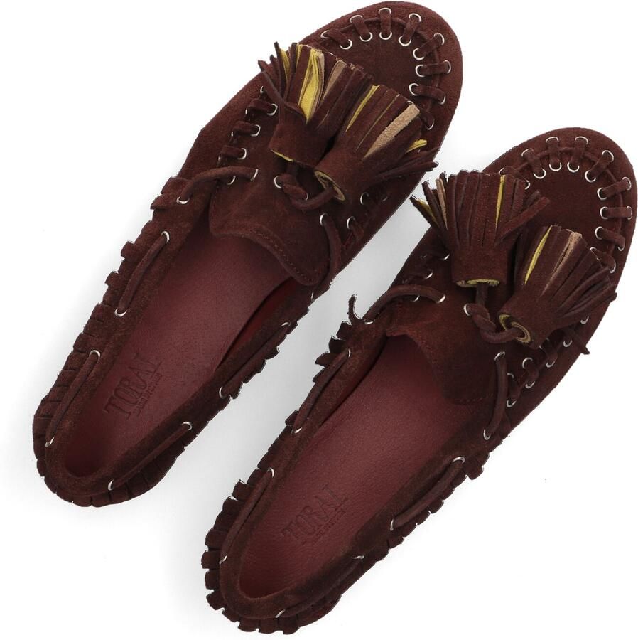 TORAL Mocassins Dames Malia Maat: 36 Materiaal: Suède Kleur: Bruin - Foto 2