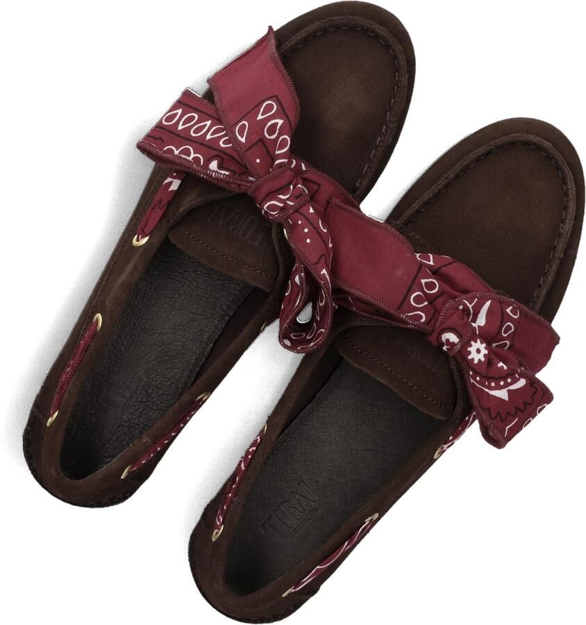 TORAL Mocassins Dames Nahua Bandana Maat: 37 Materiaal: Suède Kleur: Bruin - Foto 2