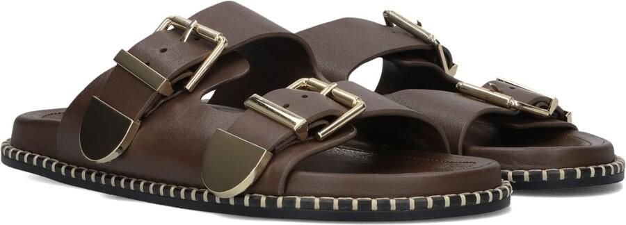 Toral Hidra Slippers Dames Bruin