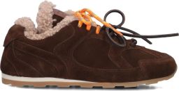 TORAL Lage Sneakers Dames Bosco Suède Bruin